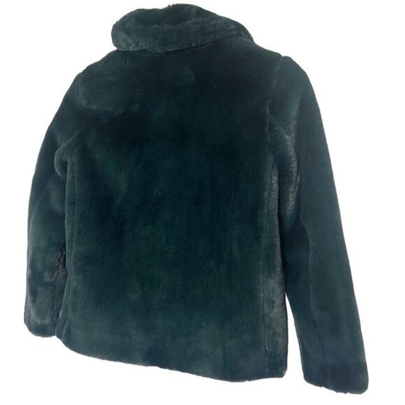 MADEWELL GREEN FAUX FUR JACKET SIZE XXS‎ - Picture 3 of 7